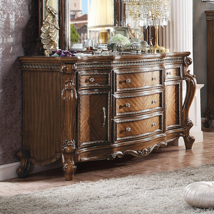 Picardy Antique White Dresser